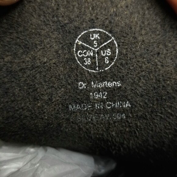 RARE Dr. Martens 1942 20-Eye Steel Toe Smooth Leather Knee High Boots 7 Grunge‎ - Picture 8 of 8